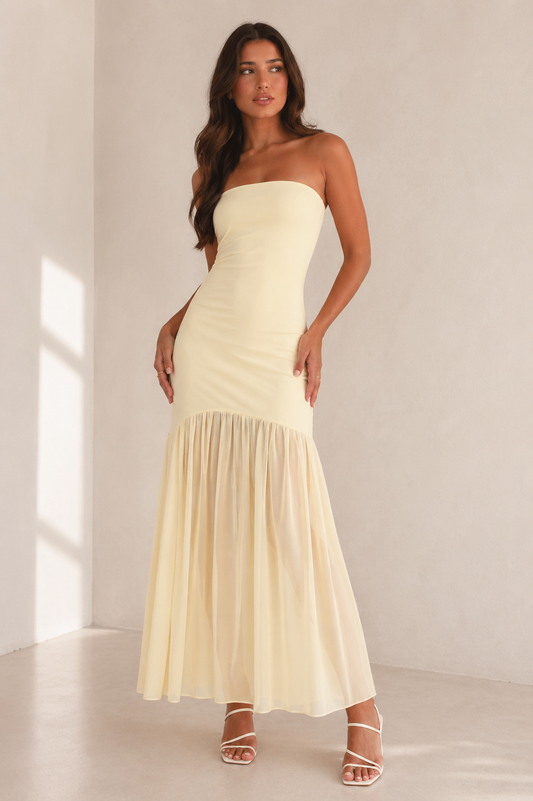 Mimosa Maxi Dress | Yellow