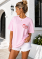 Matthew 7:16 Tee | Pink