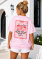 Matthew 7:16 Tee | Pink