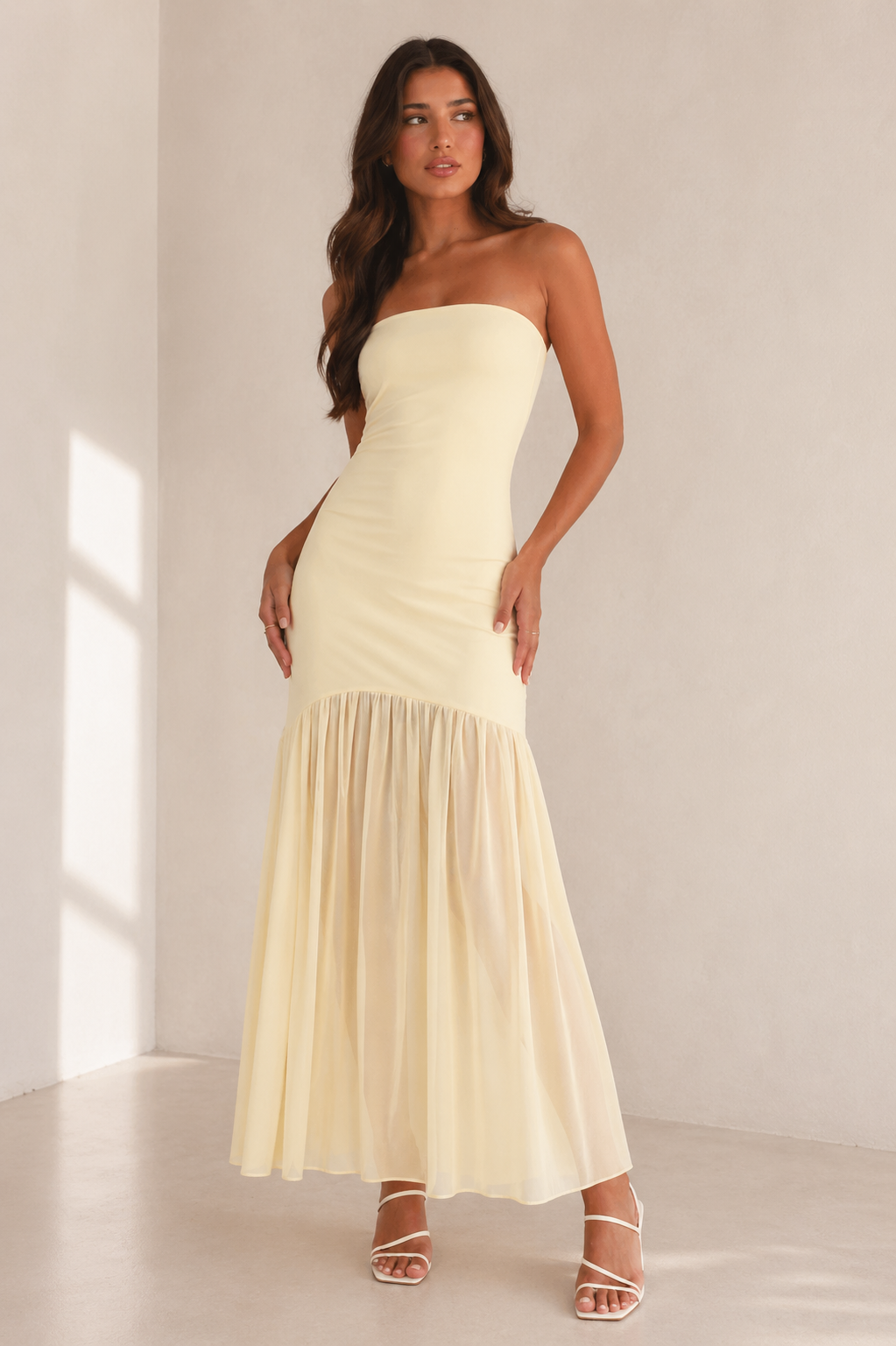 Mimosa Maxi Dress | Yellow