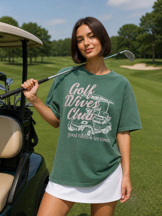 Golf Wives Club Tee | Green