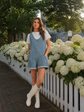 Garden Day Romper | Blue Jean